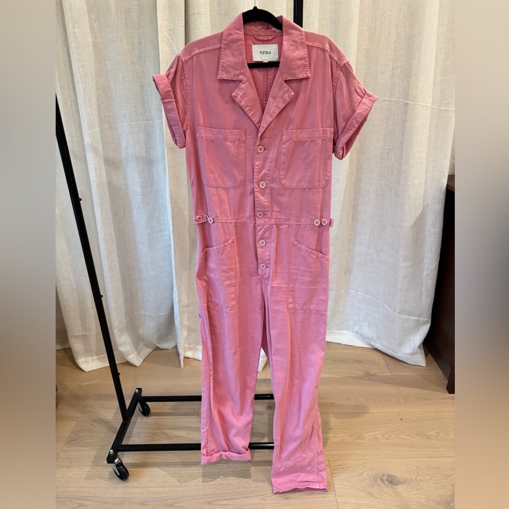 GROVER JUMPSUIT - FLAMINGO